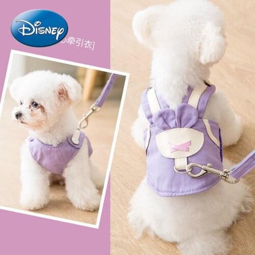 Disney Vest-style Dog Leash, Dog Leash, Chest Strap, Small Dog Teddy Bichon Clothing Supplies