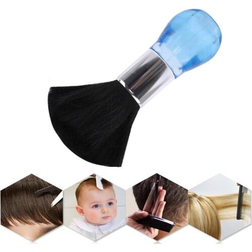 Professional Soft Cleaning Hairbrush Hair Neck Face Duster Brushes Fibres Bristle Stylist Barber Salon Hair Cut Styling Tools