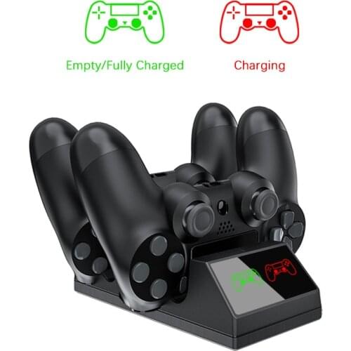 PS4 Controller Charger USB Charging Dock Station with LED light For Sony Playstation 4 / PS4 / Pro /Slim wireless Controller