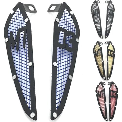 Motorcycle Fuel Tank Air Intake Mesh Inlet Decorative Guard Cover for YAMAHA MT03 MT-03 2020 2021