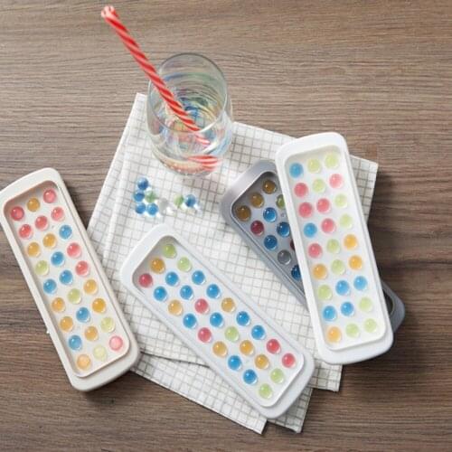 High Quality Spherical Ice Tray ice lattice small ball 27 Molds Made In China 1pc Ice Mold 20 x 7 x 2cm 27-spherical LDPE L*5