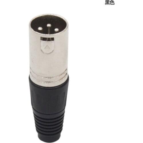XLR Male 3 Pin Mic Microphone Audio Cable Plug Jack Connector XLR Cable
