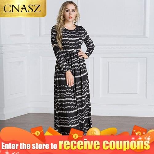 Long sleeve printed simpale abaya 2019 Arabic Turkey Islam Women Muslim jilbab abaya hijab dress