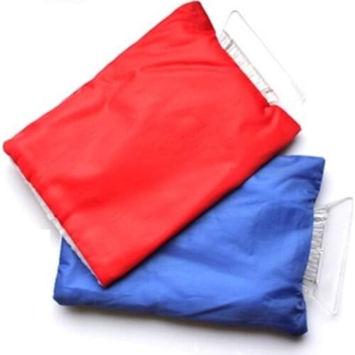1pc Car Ice Scraper Removal Glove Handheld Cleaning Tool Car Windshield Snow Removal Shovel Winter Car Accessories