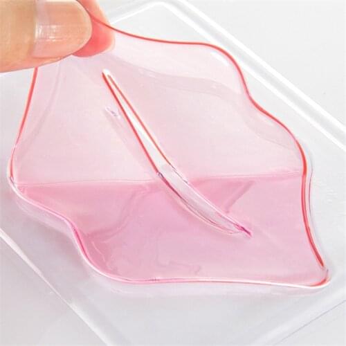 1pcs Lip Gel Masker Paste Collagen Crystal Lip Pads Hydraterende Reparatie Improving Verminderen Fijne Lijntjes Lips Care