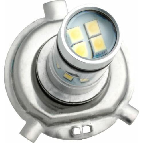 2Pcs H4 8000K 1800LM 100W LED Car Haedlight High/Low Beam Head Lamp Fog Light Driving DRL Lamps Bulb