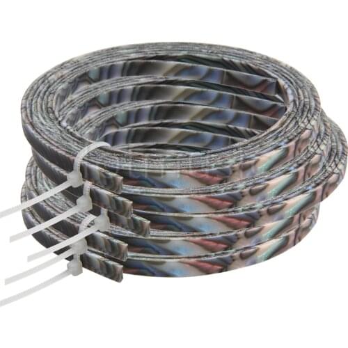 5pcs Colorful Celluloid 5mm Width Acoustic Classic Guitar Binding Purfling