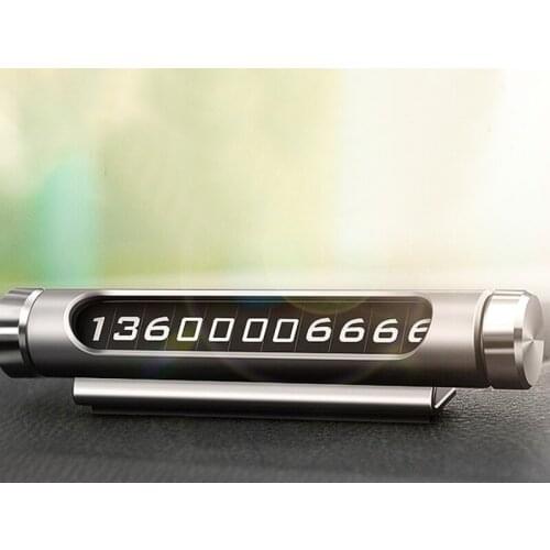 Car Temporary Parking Card Rotatable for Mercedes Benz B C E ML S CLK CL