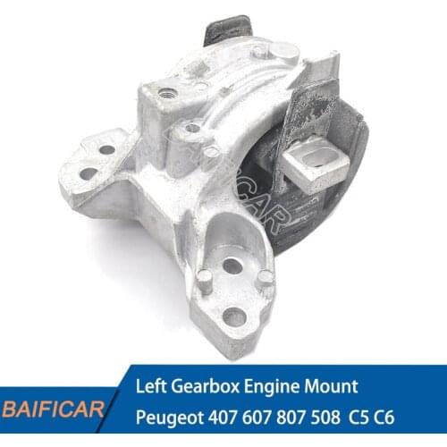 Baificar Brand New Left Gearbox Engine Mount 585173 / 1813G9 For Peugeot 407 607 807 508 2.2 2.7 HDi 3.0L Citroen C5 C6