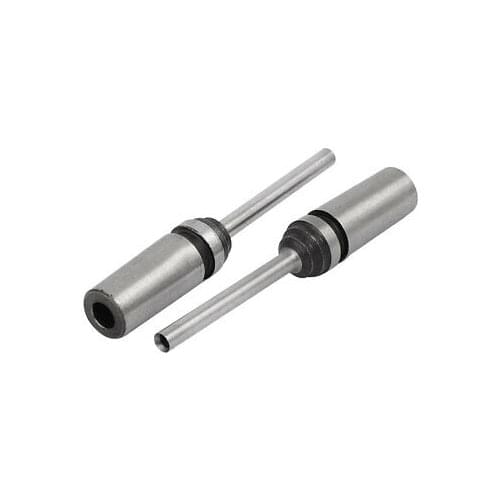 4mmx70mm Taper Shank Punch Punching Machine Hollow Paper Drill Bit 2pcs