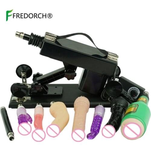 FREDORCH Sex Love Machine for Man and Women with 8 Dildos Accessories Toys,A2 Automatic Sexmaschine Retractable for Couples