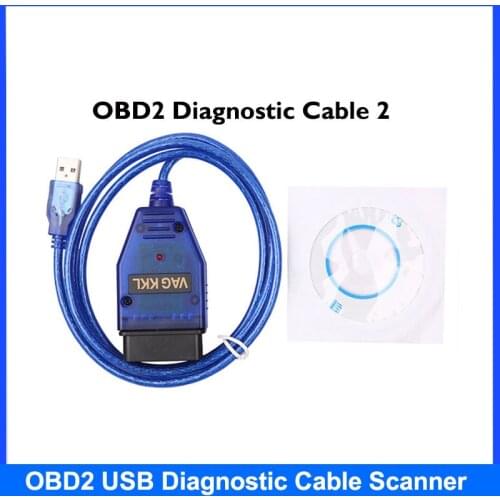 TRUEJO VAG-COM 409.1 Vag Com 409Com vag 409.1 kkl OBD2 USB Diagnostic Cable Scanner Interface For VW Audi Seat Volkswagen Skoda