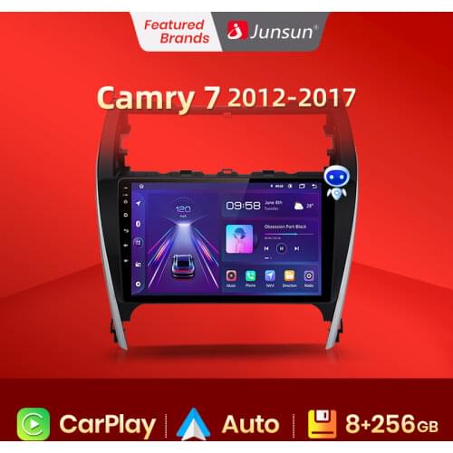 Junsun V1 2G+32G Android 10 DSP For Toyota Camry 7 50 55 2012- 2017 Car Radio Multimedia Video Player 2020 Navigation GPS 2 din