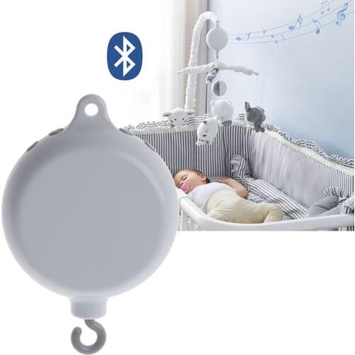 35 Songs Rotary Baby Mobile Crib Bed Bell Toy USB Bluetooth Music Box Bell Crib Electric Baby Toy