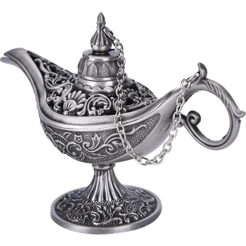 1PCS Antique Style Retro Vintage And Gothic Gift Tin Alloy Incense Burner For Children Home Decoration