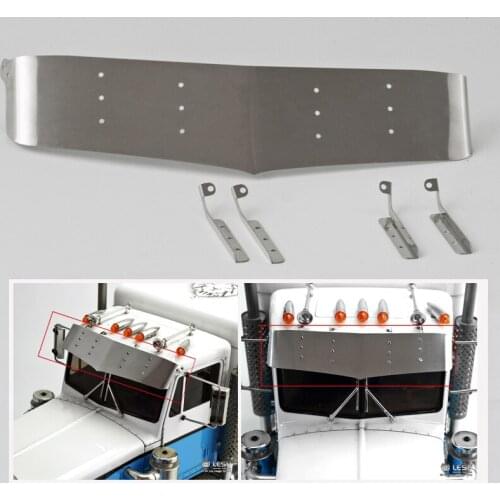 LESU Visor Parts Metal for RC 1/14 DIY TMY King Hau Tractor Truck Model TH13088-SMT3