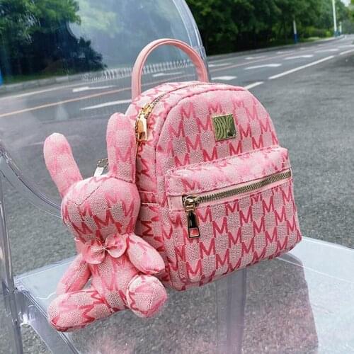 Fashion Women Backpack Bag 2021 PU Leather Women Backpack High Quality Travel Books Rucksack