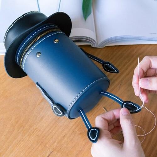 DIY Leather Sewing Material Set Leather Craft Tools Shoulder Bag Change Backpack Sewing Accessories DIY Handmade Gift Making