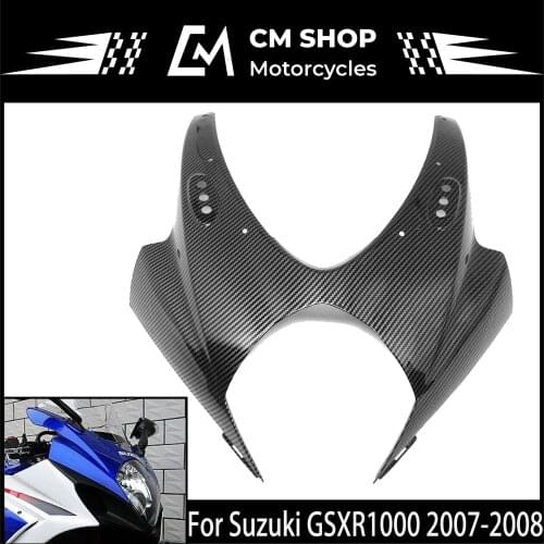 Motorcycle Carbon Fiber Fairing Parts ABS Protective Shell Injection Molded Suitable For SUZUKI GSXR1000 2007 2008