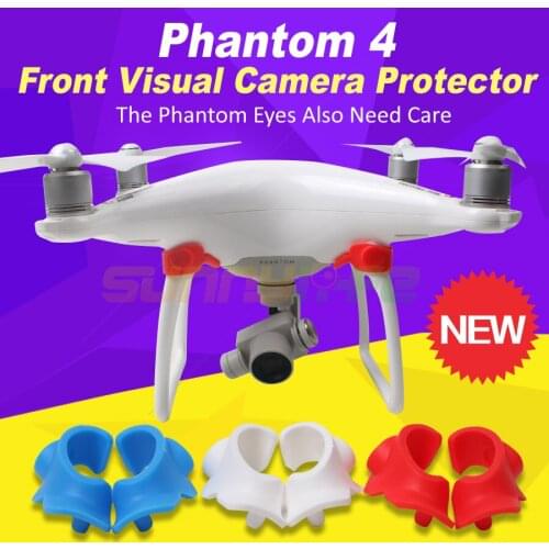 Phantom 4 Accessories Front Visual System Camera Cover Eyes Protector Dustproof Dampproof Moistureproof Cap for DJI Phantom 4