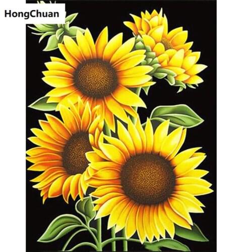Sunflower 5D DIY Full Square/Round Diamond Painting Diamond Embroidery Mural Diamond Cross Stitch Home Decoration Gift