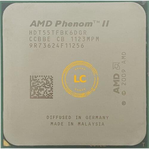 AMD Phenom II X6 1055T 1055 2.8G 125W Six-Core CPU processor HDT55TFBK6DGR Socket AM3
