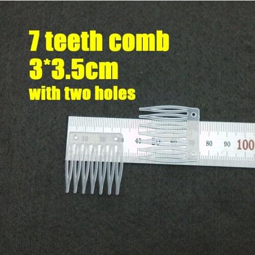 20pcs/lot 7 teeth combs,3*3.5cm plastic hair combs,Diy materials,fitting for hat.wedding hair accessories for briede(NO:PS04)