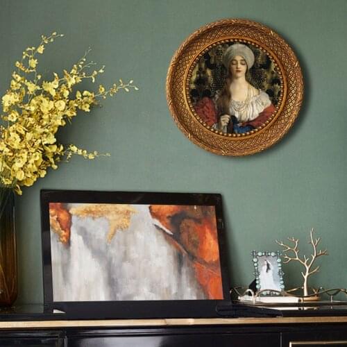 Luxury Baroque Style Golden Resin Picture Desktop Frame Photo Frame Gift for Friend