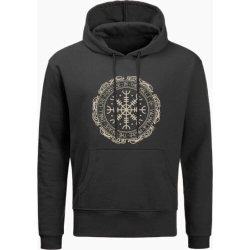 Odin Viking Gone To Valhalla Hoodie Men Tv Show Viking Print Hoodie Vintage Autumn Hip Hop Sweatshirt Winter Harajuku Streetwear