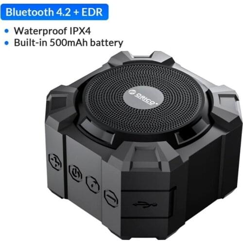 Outdoor Three-proofing Bluetooth Speaker Portable Bluetooth Speaker Wireless Loudspeaker Sound IPX4 Water 500mAH Battery