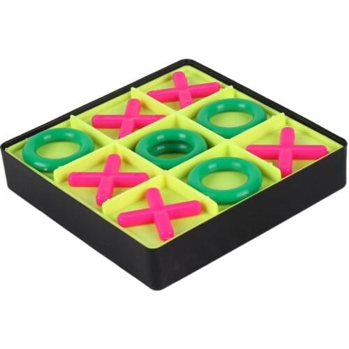 New Arrival Parent-Child Interaction Leisure Board Game OX Chess Funny Developing Intelligent Educational Toys Hot Sale