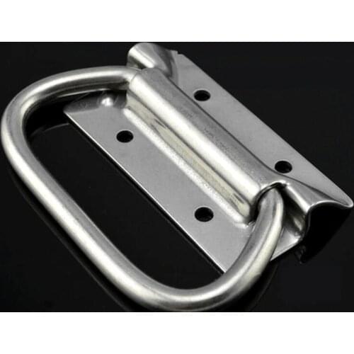 1PC Thick stainless steel folding pull handle and knobs for Cabine Kitchen Drawer Door Box handle furniture accessories hardware