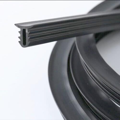 Car Rubber Sound Seal Strip Dashboard Sealing Strip 1.6M U Type Universal for Jaguar XF XJ XJS XK S-TYPE X-TYPE XJ8 XJL XJ6 XKR