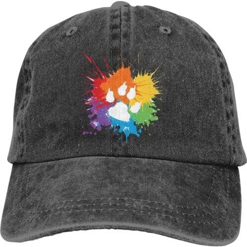 Paw Pride Dark 2019 Baseball Cap Men LGBT transgender Caps colors Women Summer Snapback Caps