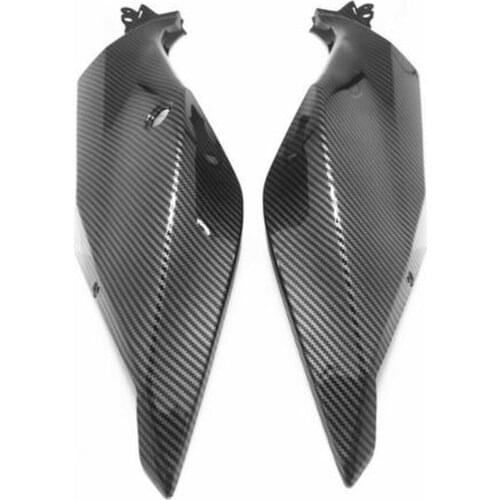 Carbon Fiber Pattern Rear Seat Side Fairing Cowl Panel for Kawasaki NINJA 400 2018-2020