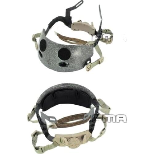 FMA for FAST MICH helmet Black/Tan EMES fast helmet Tactical Dial Liner Kit