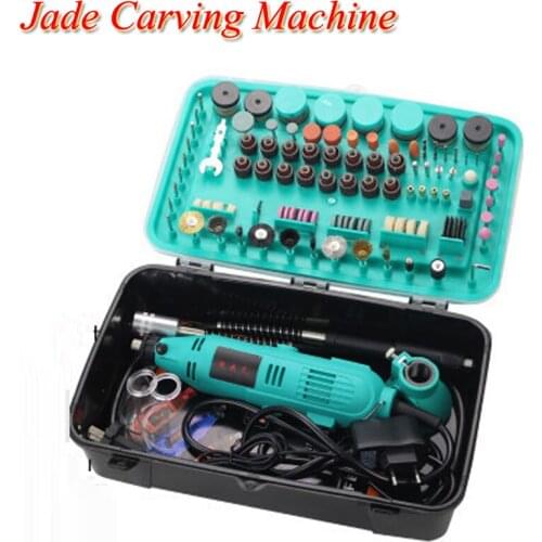 Electrical Mini Electric Grinder Jade Wood Carving & Grinding Machine Mini Electric Drilling & Grinding Tool Beeswax Polisher