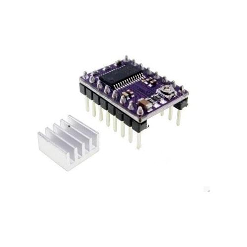 HAILANGNIAO 10pcs/lot 3D Printer StepStick DRV8825 Stepper Motor Drive Carrier Reprap 4-layer PCB RAMPS