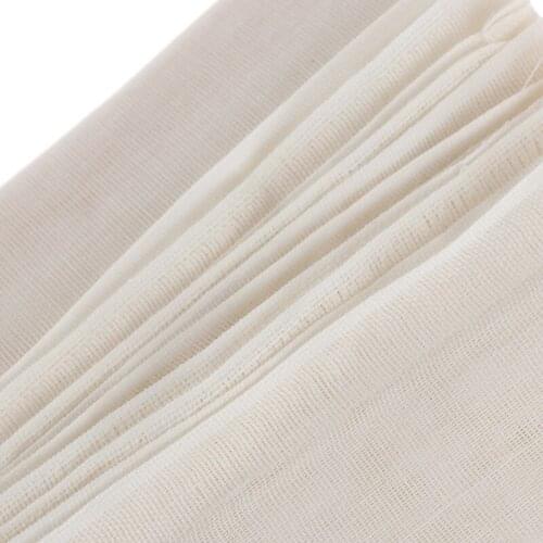 Cheesecloth Filter Cotton Cloth Cheesecloth Gauze Breathable Bean Bread Cloth Fabric 150*150cm