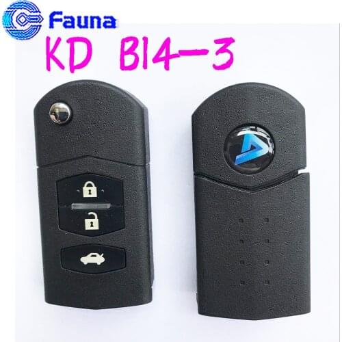 KEYDIY KD B14-3 Wire Type Remote Control For Mazda 3 Button