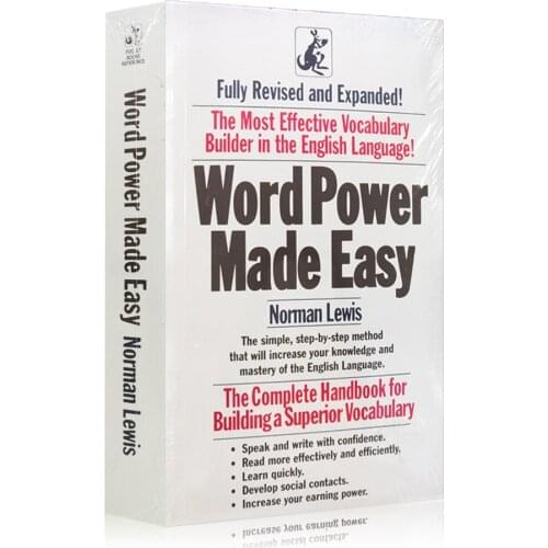 Word Power Made Easy English Books Vocabulary Encyclopedia Reference Book English Learning Tool Book for Children and Youth