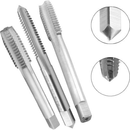 Utoolmart BSW 1/8-40 ~ BSW 5/8-11 Machine Taper Tap High Speed Steel Inch Thread Cutter Machine Screw Tap High Quality 1pcs