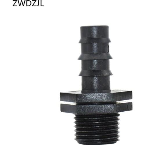 Drip irrigation male Thread 1/2 to the 16mm hose connectors water connectors 1/2 inch Garden tap adapter 3pcs