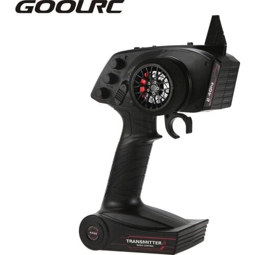GOOLRC Brand AX5S 2.4G 3CH AFHS Radio RC Transmitter with Receiver Super Active Passive Anti-jamming for RC Car Boat