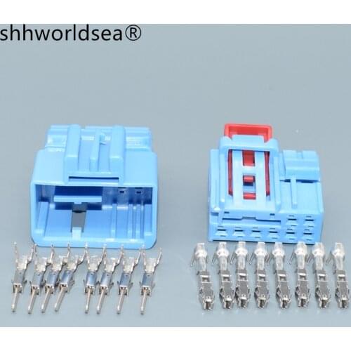 Shhworldsea 1.5mm 8 Pin/Way LED Taillight Plug Rear Brake Lamp Connector For Audi A7 A8L VW Passat B8 Golf 1K8 972 928/928 B