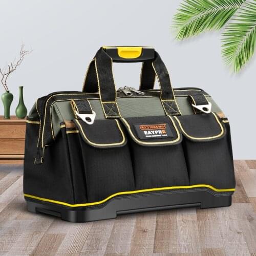 New 2019 Tool bags 13" 16"18 20"1680 D Oxford Cloth bag Top Wide Mouth Electrician bags