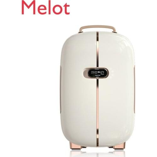 High-End Luxury Professional Beauty Refrigerator Double Door Facial Mask Skin Care Cosmetics Lipstick Refrigerator Small