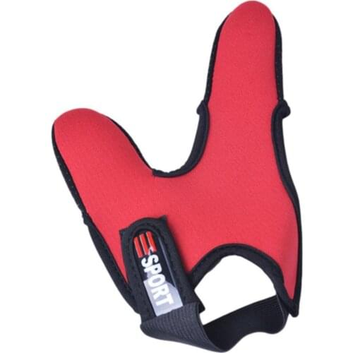 2 Fingers Fishing Gloves Outdoor Breathable Anti-Slip Accessories Index Thumb Finger Gloves Finger Fishing Tool Protector W3S3