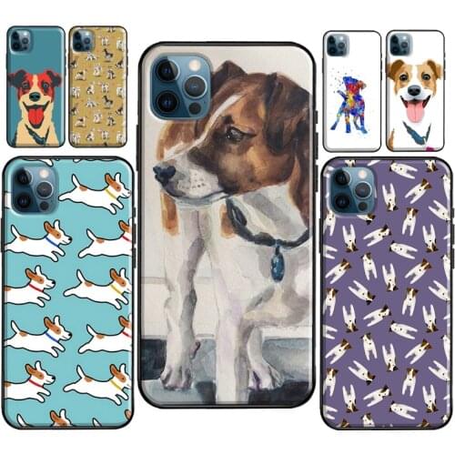 Cute Jack Russell Terrier Case For iPhone 8 7 Plus 6S SE 2020 XS Max X XR Fundas For iPhone 11 12 Pro Max mini