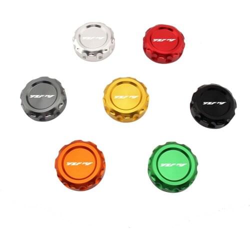 For YAMAHA YZF R1 2000-2017 YZF-R1 3D CNC Front Brake Oil Fluid Reservoir Cap